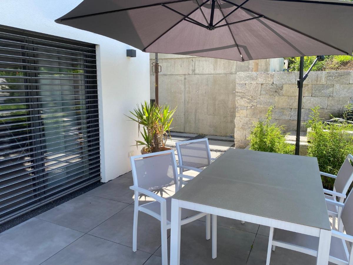 Appartement Burgblick Harbourg Extérieur photo
