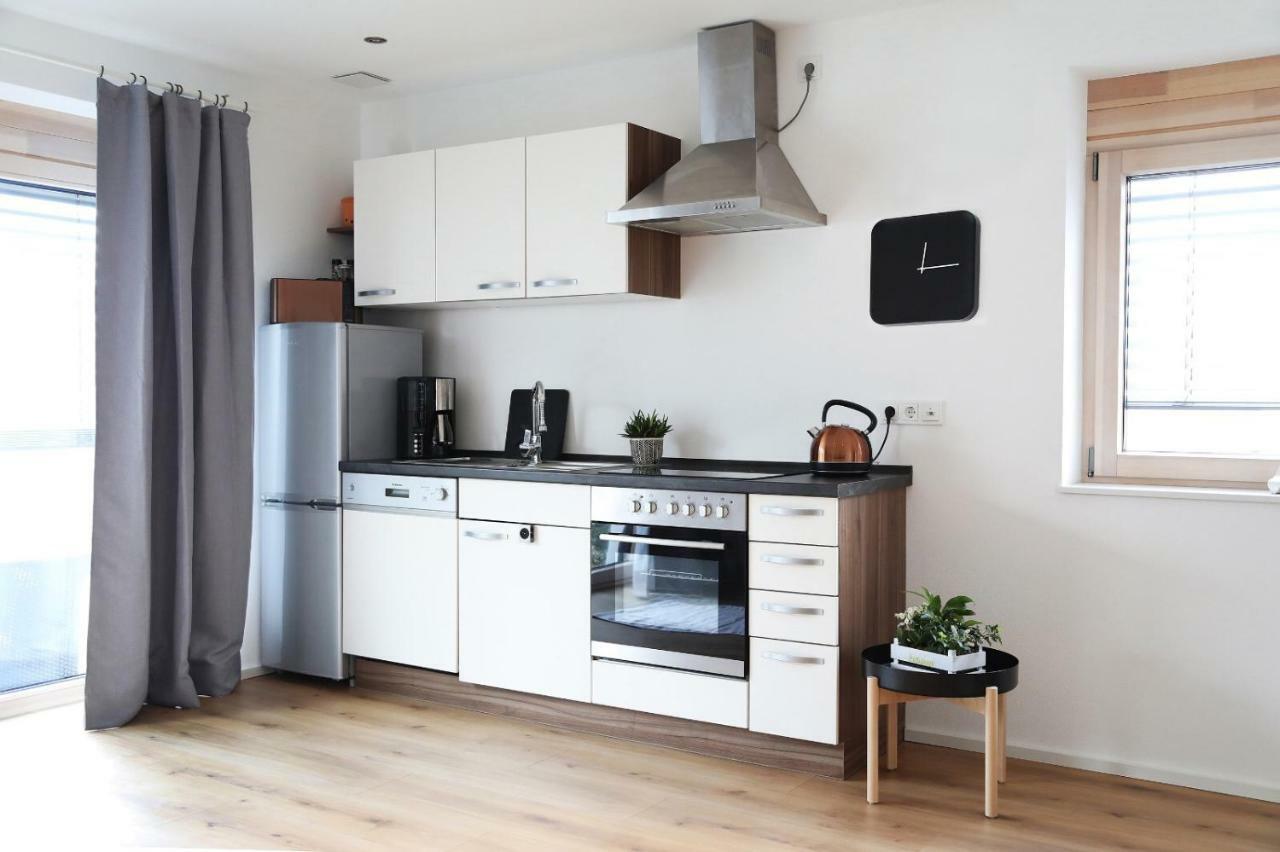 Appartement Burgblick Harbourg Extérieur photo